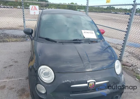 2012 Fiat 500 Abarth from USA, damaged, VIN 3C3CFFFH5CT339537